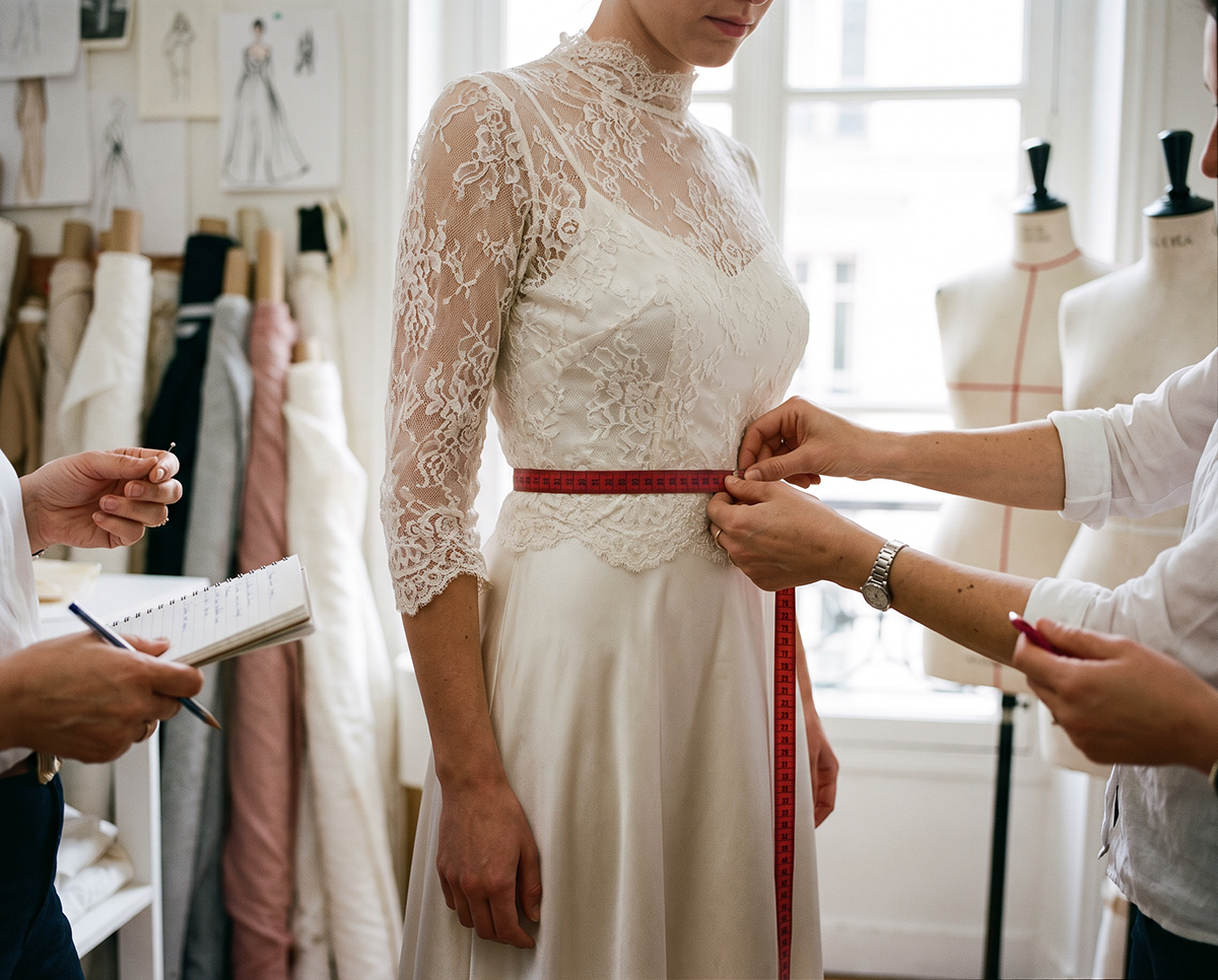 Retouches de robes de mariée