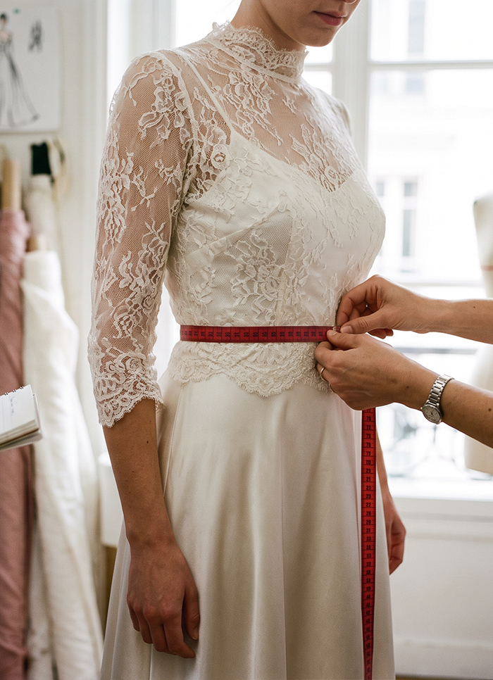Retouches de robes de mariée